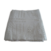 Embroidered tablecloth old Chinese décor pure cotton 230*155