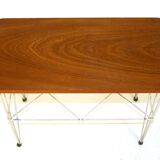 "Stringbord" mahogany side table, Sweden, 1950