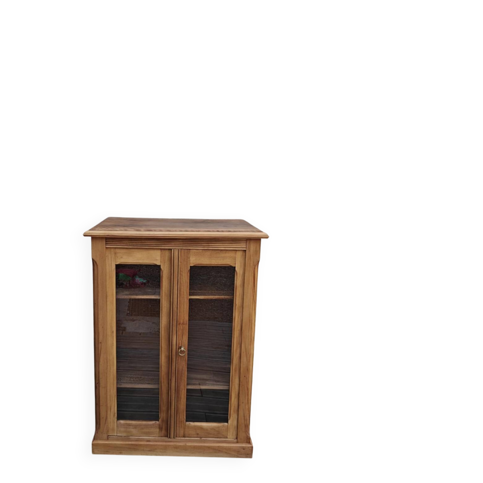 antique glass sideboard