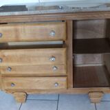 oak chest of drawers