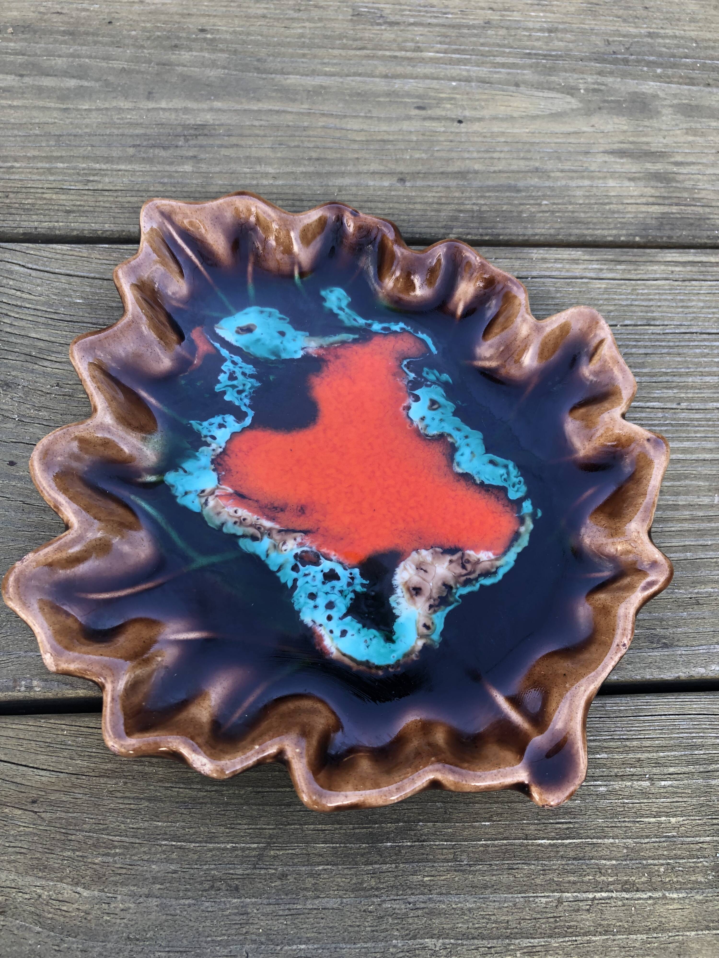 Empty pocket / ashtray Vallauris