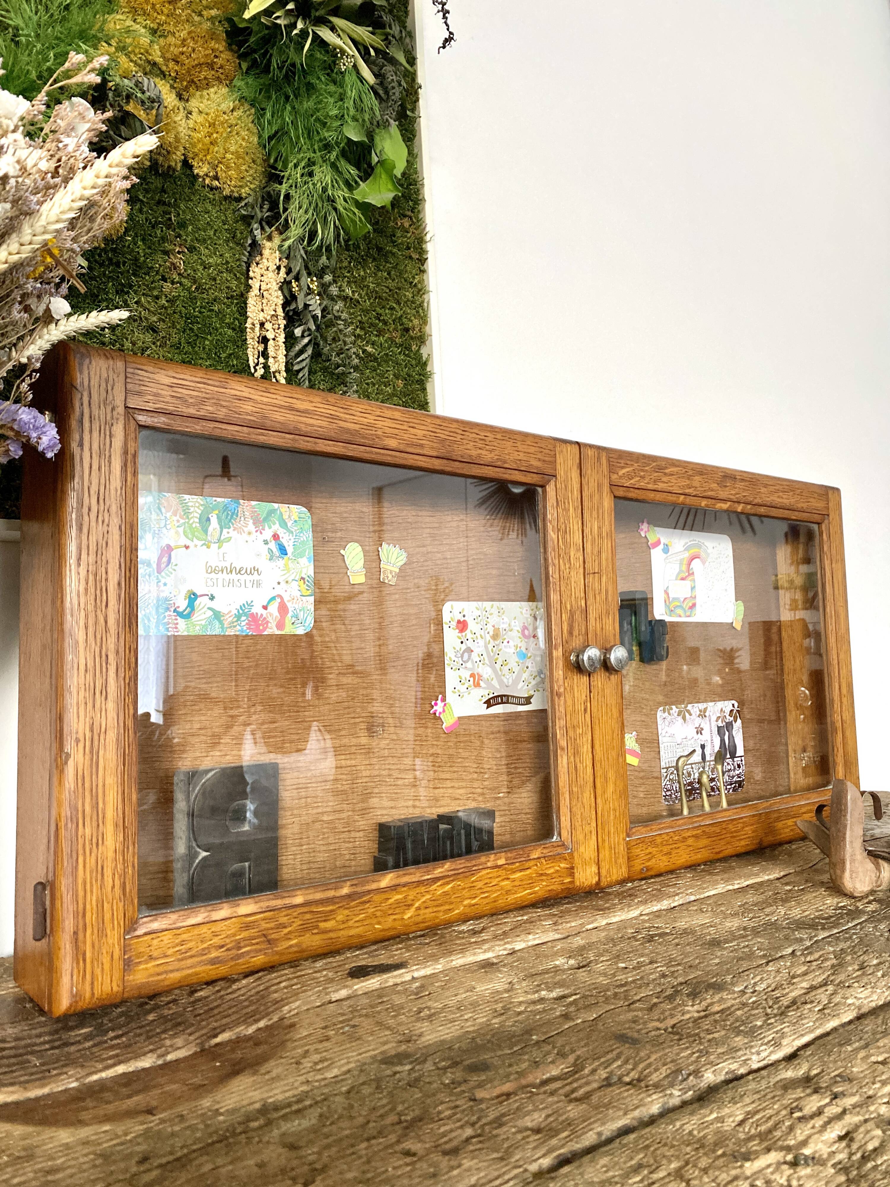 Wooden display case