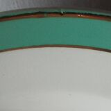 5 Badonviller opaque porcelain soup plates