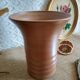 Vase en grès de Bonny France fait main vintage