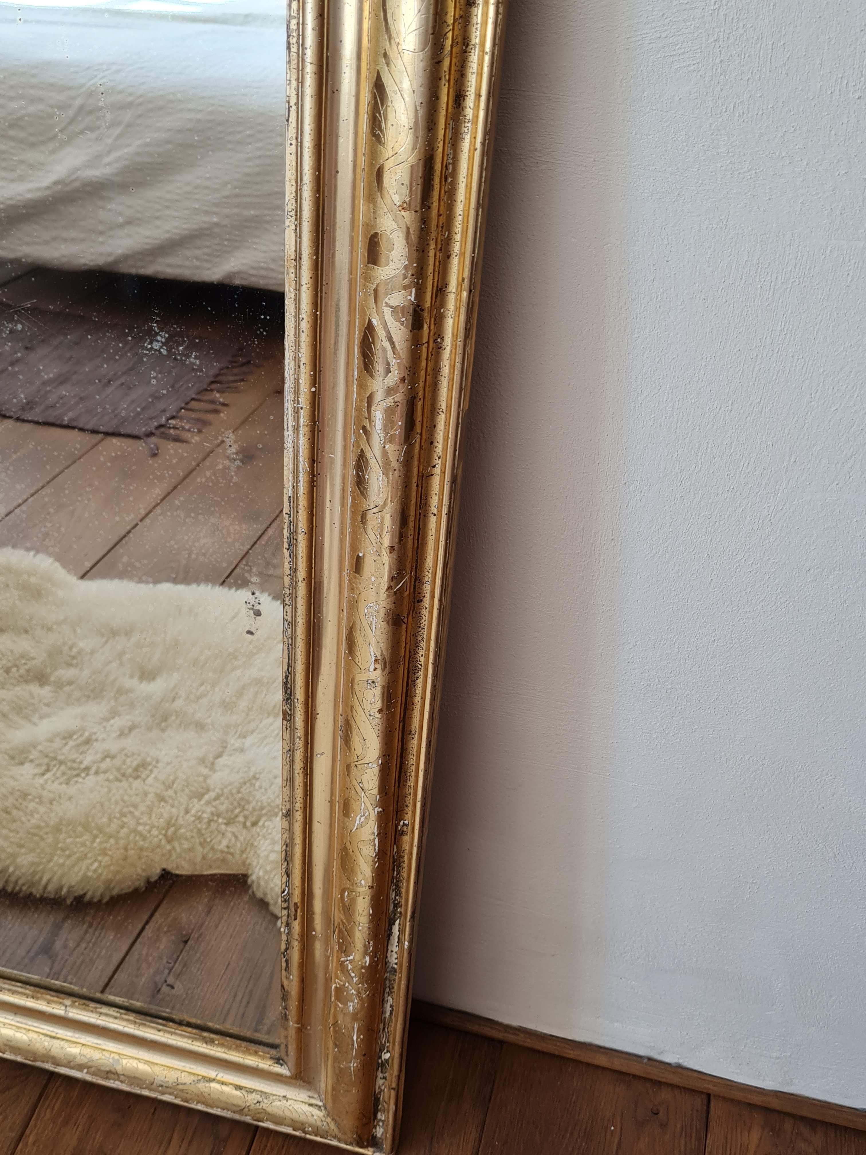 Mirror Louis Philippe former 109x 77
