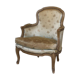 Fauteuil bergère de style Louis XV