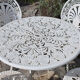 Cast iron garden furniture