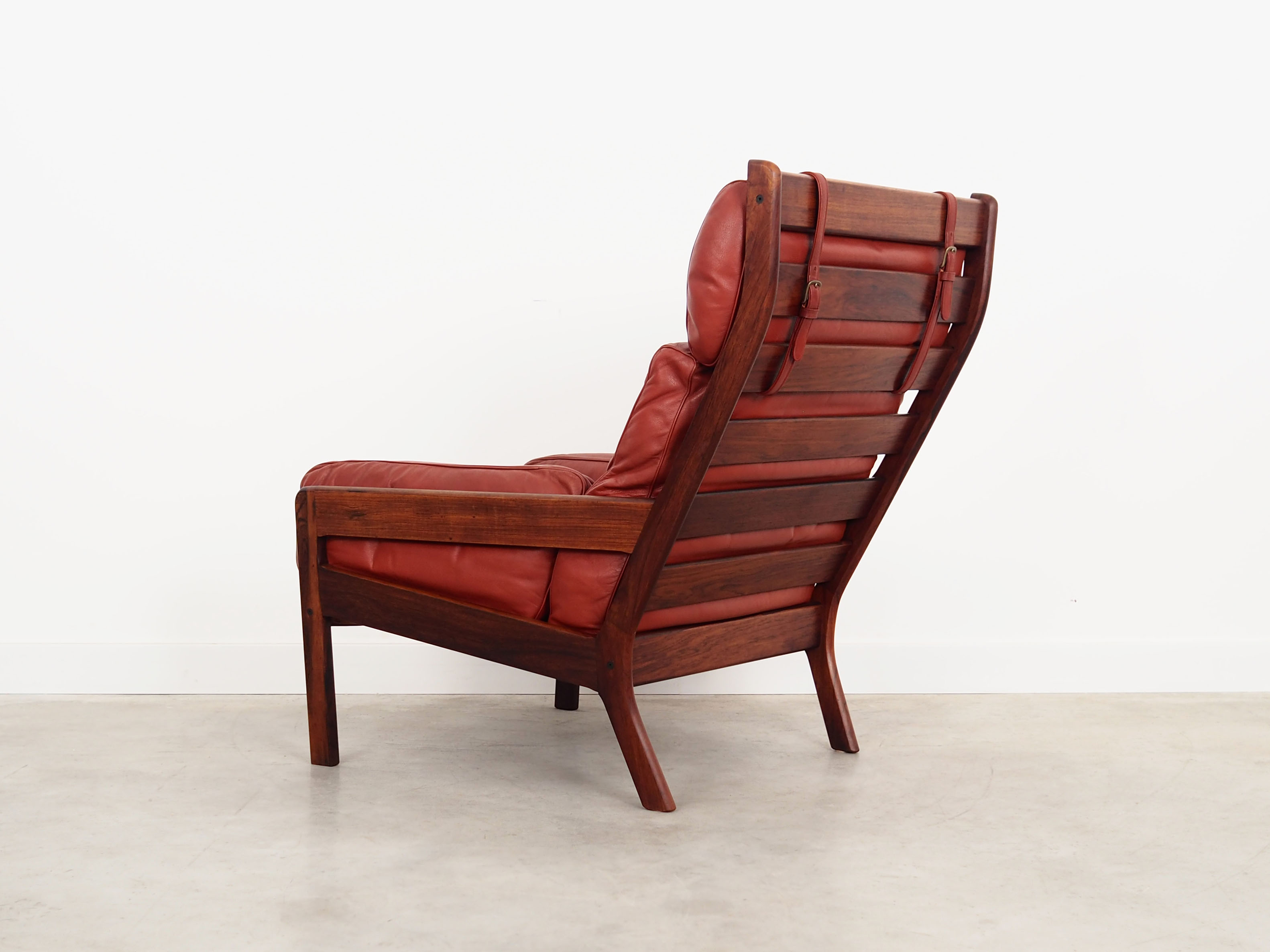 Rosewood armchair, Danish design, 1960s, designer: Erik Ole Jørgensen, manufacture: Georg Jørgensen