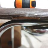 Pair of LeGal vintage petal chairs