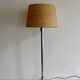 XL table lamp, chromed metal, France 1920