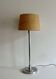 XL table lamp, chromed metal, France 1920