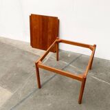 Mid-century Danish teak coffee table by Magnus Olesen, 1960s.