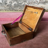 Vintage wooden jewelry box
