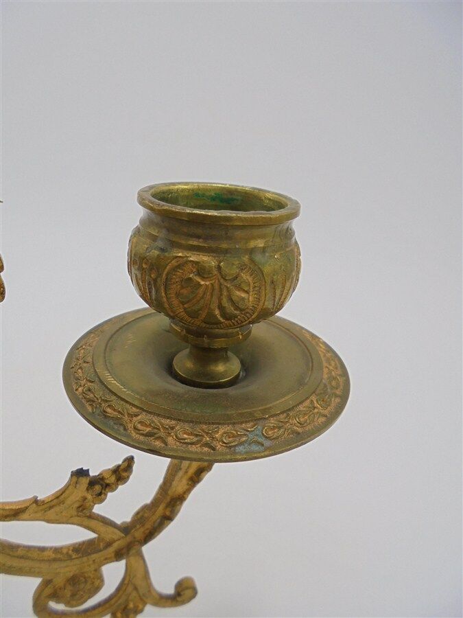 Brass candlestick