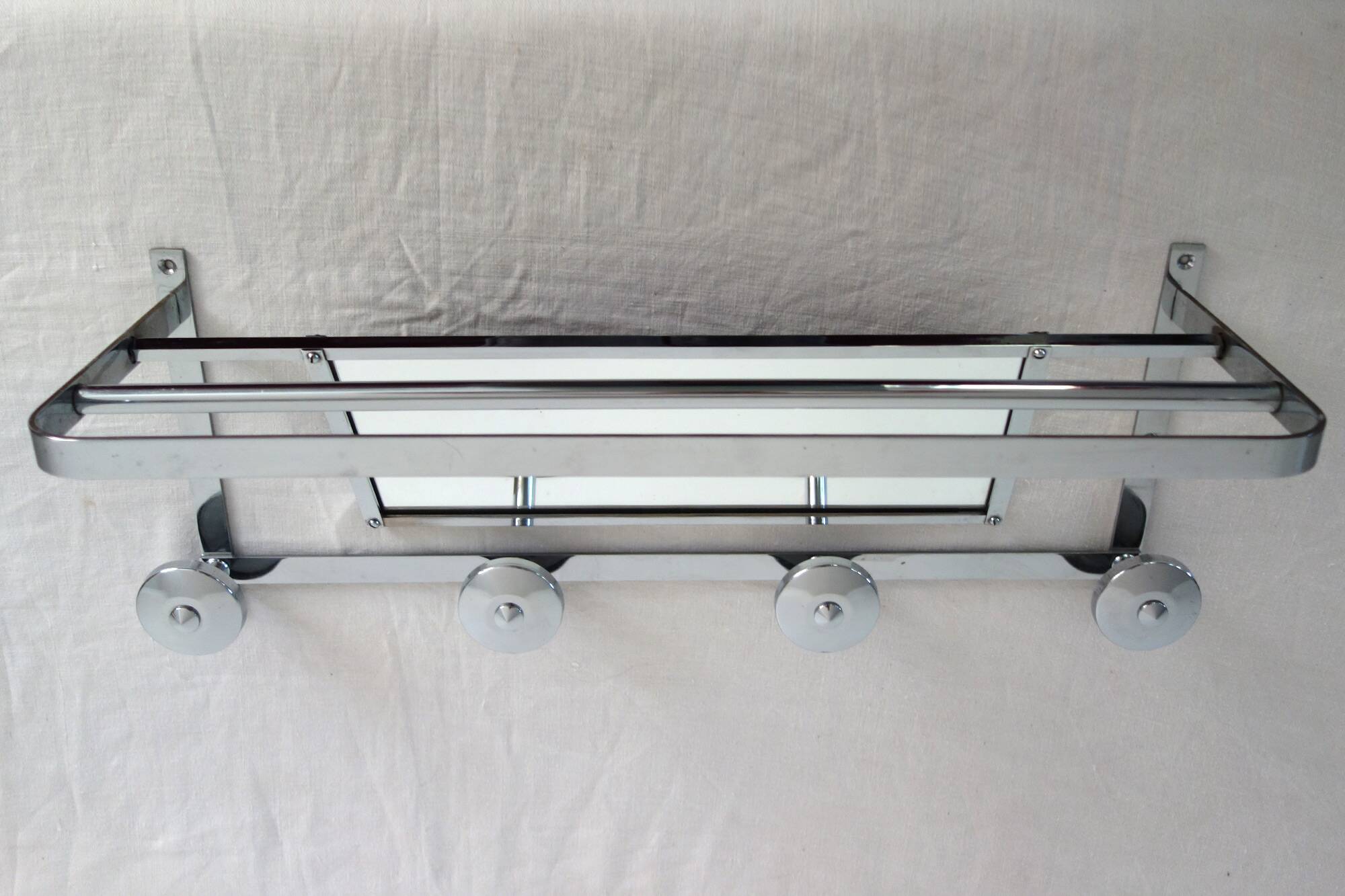 Coat rack hat rack mirror Art Deco