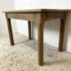 Vintage 1960s refectory table in solid raw oak