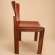 Set of 4 Paganini chairs by Luciano Frigerio, 1970s.