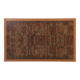 Grande table basse scandinave en marqueterie de bois debout