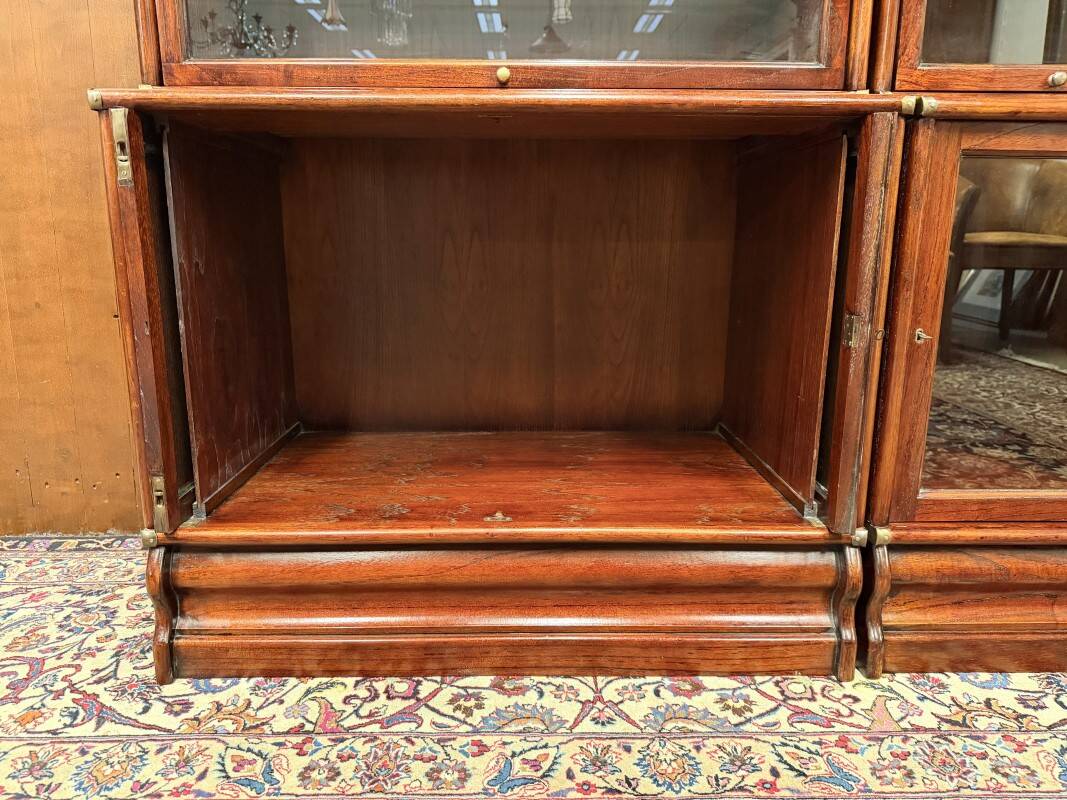 Set Classic English Bookcase Globe Wernicke