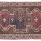 Vintage Turkish Oushak Rug Handwoven 91x160 cm
