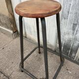 Vintage high stool