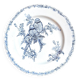 Clairefontaine plate dish - Léon Graves in ironstone, "Chardonnerets" service from the late 19th century.