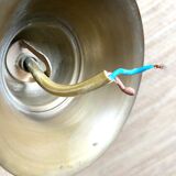 Old brass and glass suspension