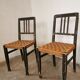 Pair of rope chairs