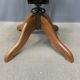 Antique American oak office chair with armrests 1920s