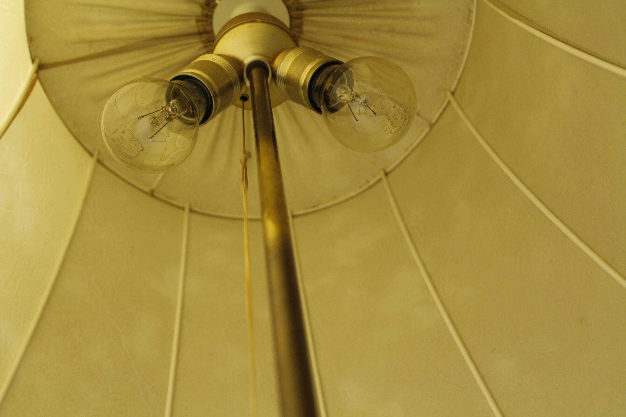 Large, Old World Brass Lamp, Germany 1950s