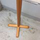 Vintage pine coat rack
