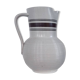 Large glazed stoneware pitcher signed, 1950-60 period