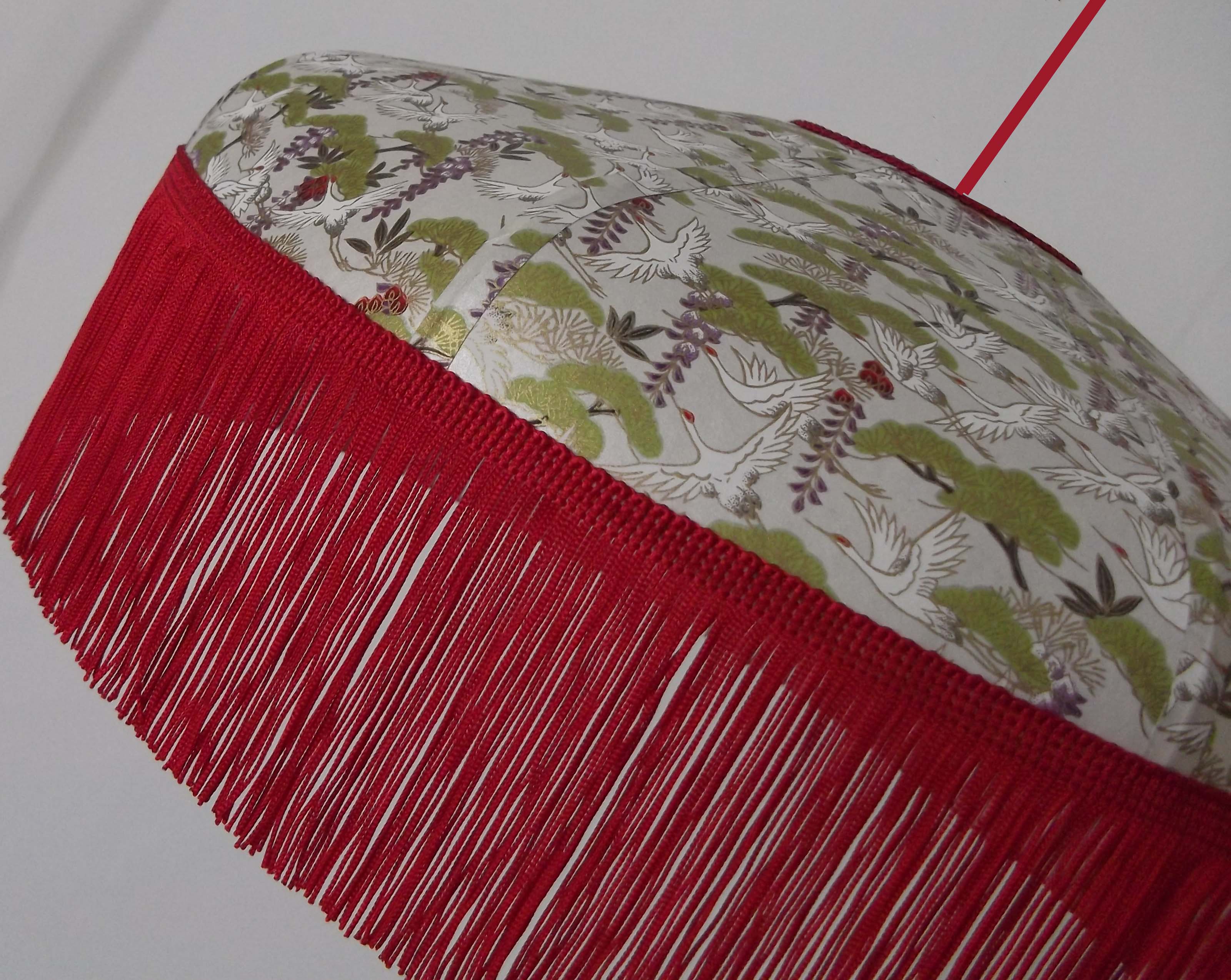 Japanese paper pendant lamp "Valentina"