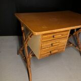 Rattan desk 1960
