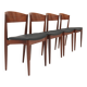 Set of 4 Danish chairs Jydsk Mobelindustri, 1960s