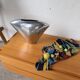 Aluminium fountain vase