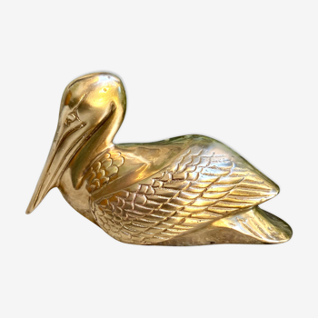 Bronze pelican