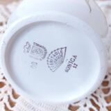 Digoin & sarreguemines monica milk jug, 1950s