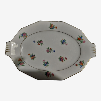 Plat de service porcelaine de Limoges Royal porcelaine