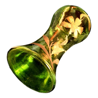 Vase arts nouveaux glass blown around 1900