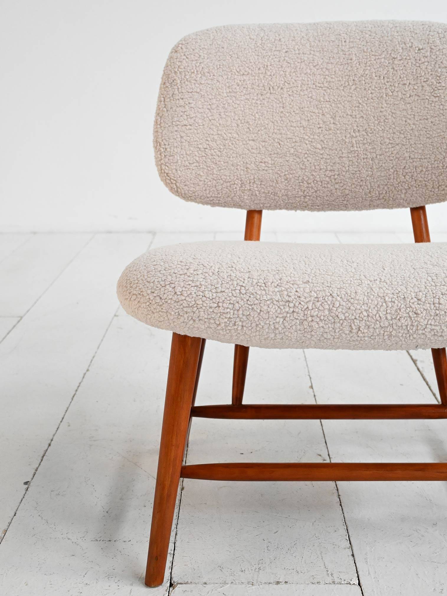 Pair of “Teve” chairs by Alf Svensson for Ljungs Industrier, Sweden 1950s