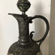Aiguière étain et verre soufflé XIX style renaissance