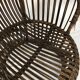 Armchair in rattan