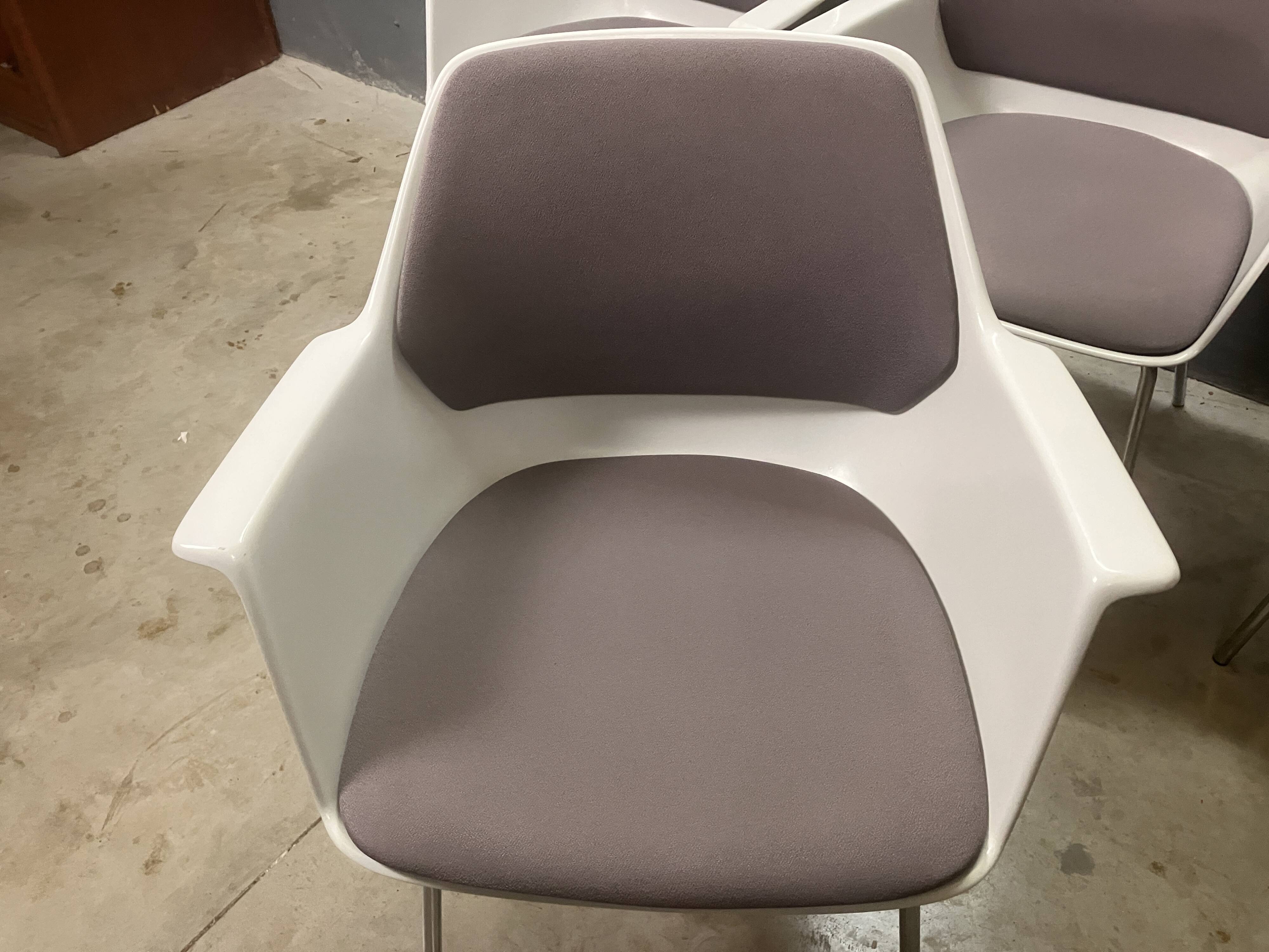 Space Age vintage bucket Chair Georg Leowald Wilkhahn