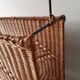 Door vintage rattan magazine