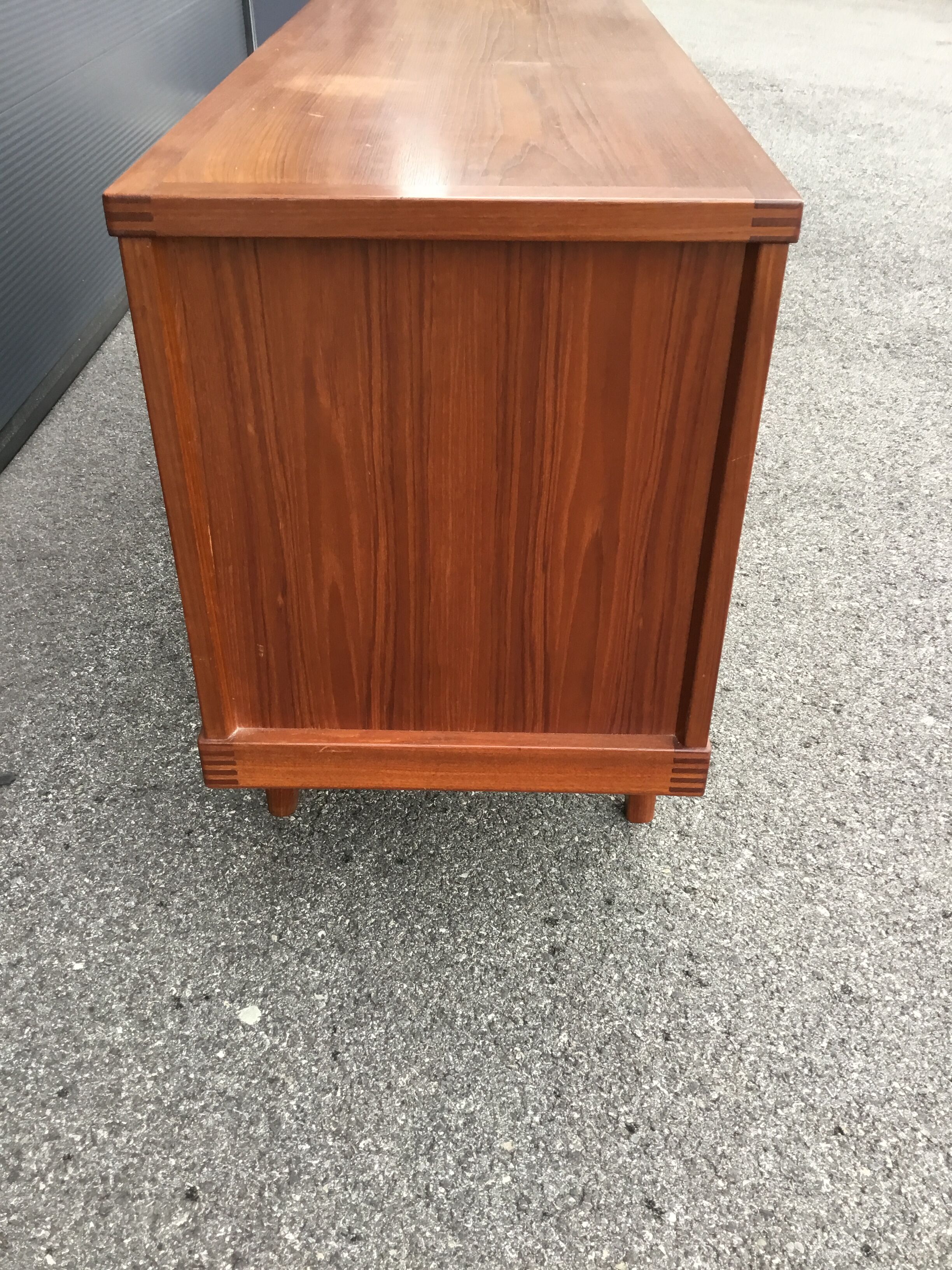 Danish teak sideboard in the 1960s