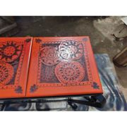 Magazine rack decorative faience by Boleslaw Danokowski