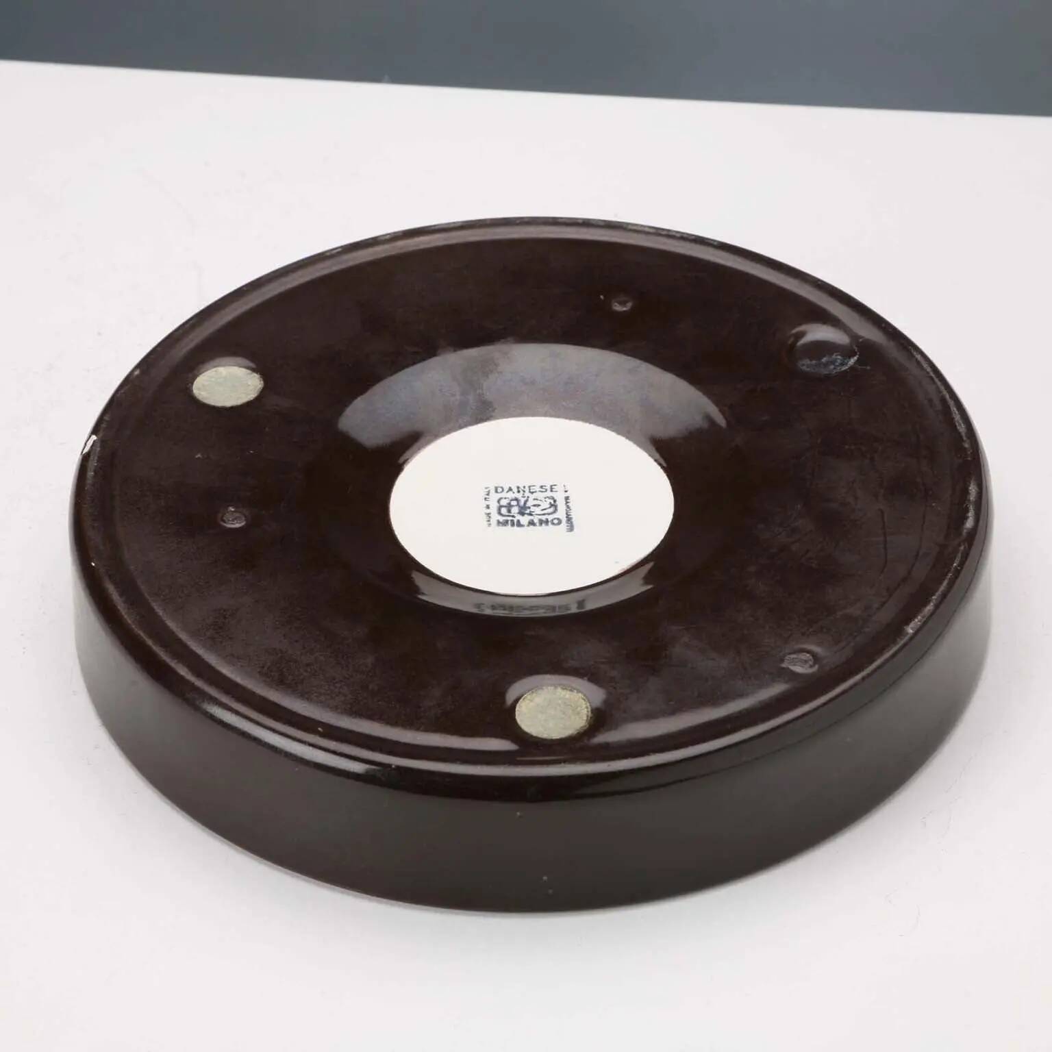 Barbados ashtray designed by Angelo Mangiarotti, vintage Italy 1960s.
