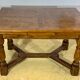Farm table in solid oak 210 cm x 80 cm