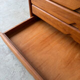 Modular enfilade by Soren Nissen & Ebbe Gehl, modelled by Fagus Seltz.